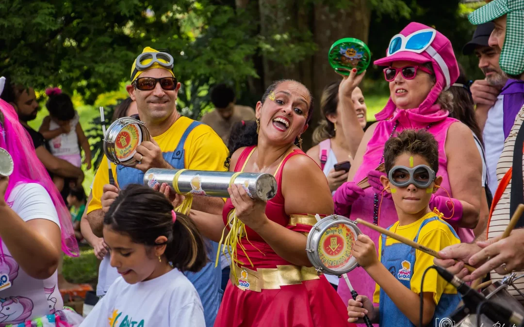 Carnaval com as crianças