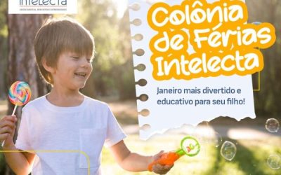 Férias escolares e os benefícios da colônia de férias Intelecta – Janeiro 2025!
